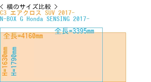 #C3 エアクロス SUV 2017- + N-BOX G Honda SENSING 2017-